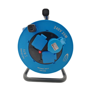 240V Cable Reel Plug 25m 1.5mm 16A/13A