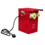 3kva continuous vented heater transformer 1 x 32amp and 1 x 16amp outlets Part No (10969)