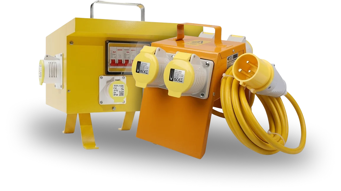 Electrical splitter and junction boxes for power distribution