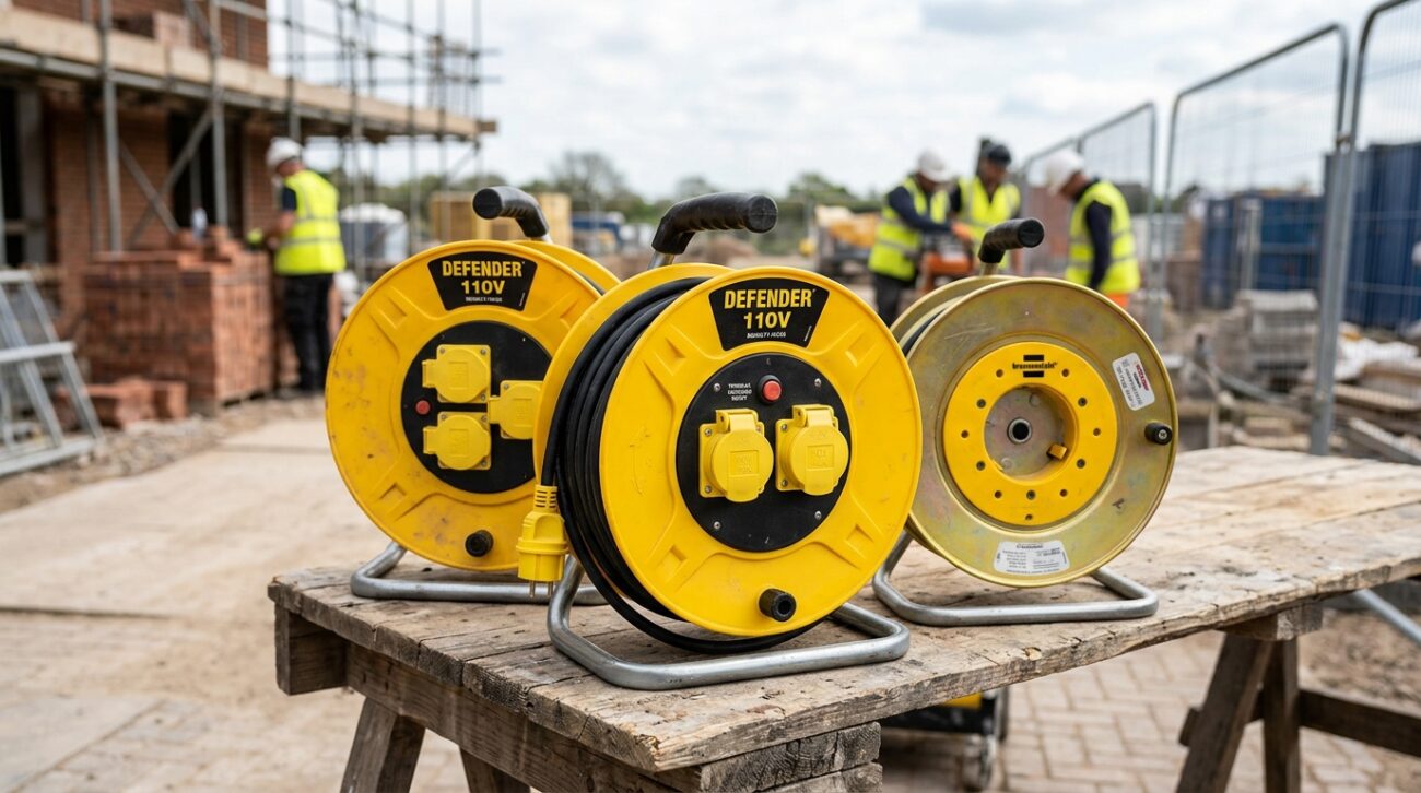 Best 110V Cable Reels for Construction Sites UK