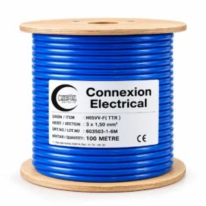 100m blue drum 1.5mm 3 core 240v – (10901)